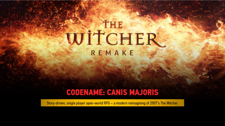 CD Projekt подтвердила, что ремейк первой The Witcher будет игрой в открытом мире