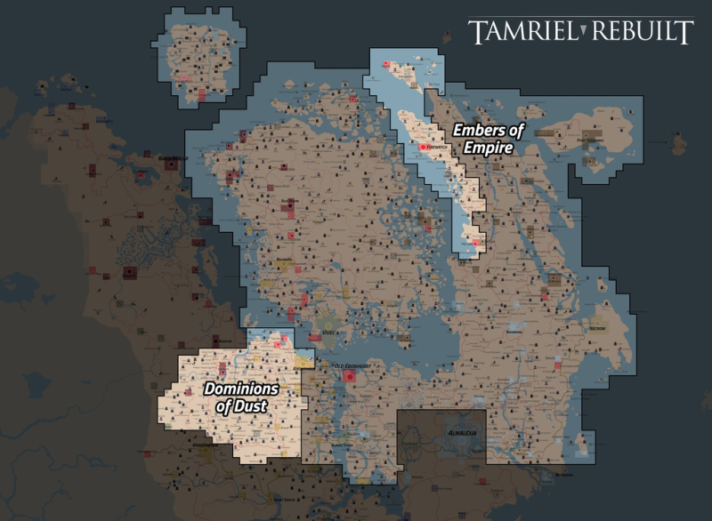 Мод Tamriel Rebuilt получил два больших региона — авторы уже больше 20 лет воссоздают «настоящий» Морровинд