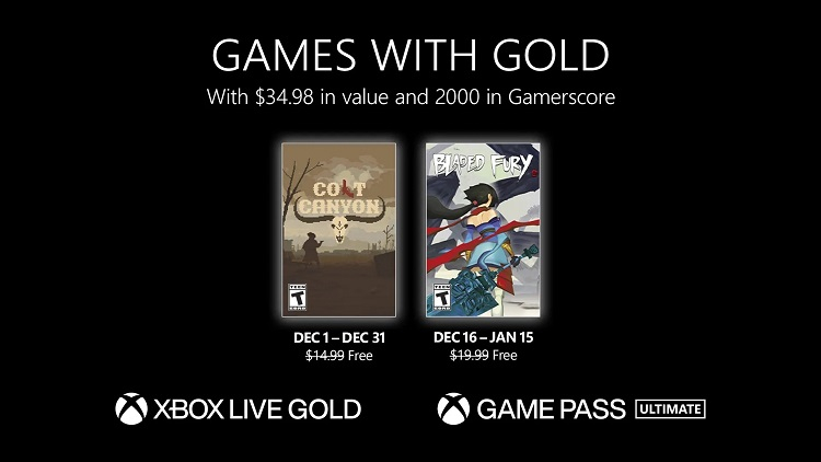 «Они уже даже не стараются»: декабрьская линейка Games with Gold для подписчиков Xbox Live Gold и Xbox Game Pass Ultimate неприятно удивила игроков