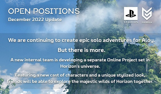 Разработчики Horizon Forbidden West подтвердили онлайновую Horizon и поделились первыми деталями