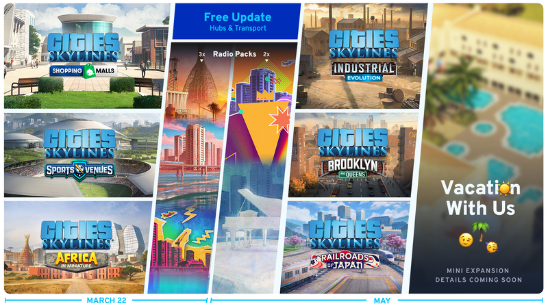 Авторы Cities: Skylines рассказали о последних дополнениях — контентную поддержку завершат спустя восемь лет