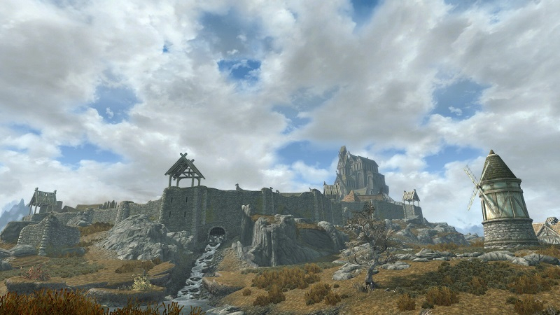 «Хочу теперь всю игру такую»: художник поразил фанатов Skyrim, показав Вайтран в реальном масштабе на Unreal Engine 5