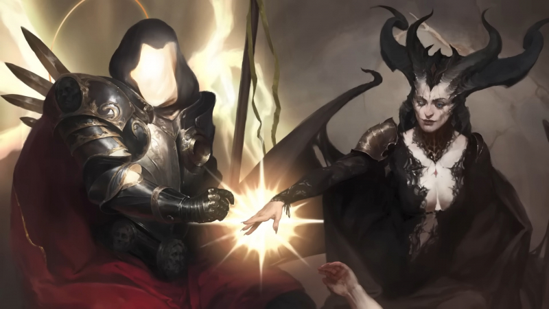 Diablo IV получила ещё один релизный трейлер — с Лилит, битвой ангелов против демонов и музыкой Холзи
