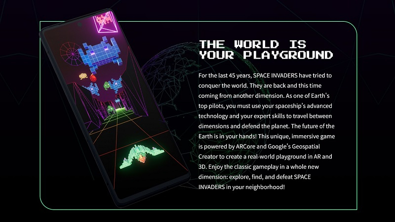 Google превратит классическую аркаду Space Invaders в игру с дополненной реальностью — трейлер и подробности Space Invaders: World Defense