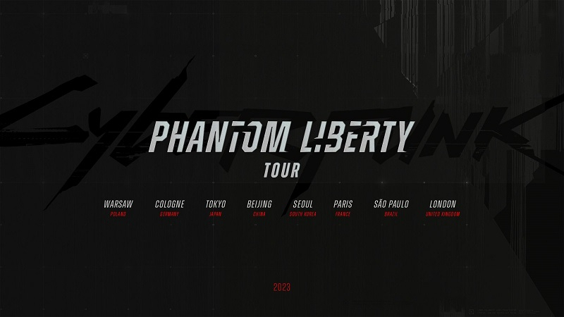CD Projekt RED отправится с дополнением Phantom Liberty к Cyberpunk 2077 в мировое турне
