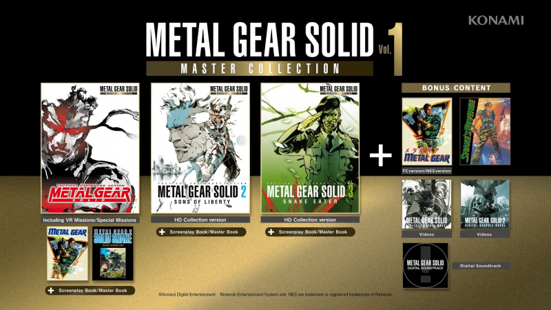 Сборник Metal Gear Solid: Master Collection Vol. 1 получил новый трейлер и дату выхода — ремастеры MGS 2 и MGS 3 появятся и в Steam