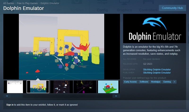 Эмулятор Dolphin всё-таки не выйдет в Steam — Valve обязала разработчиков договориться с Nintendo, но это было невозможно