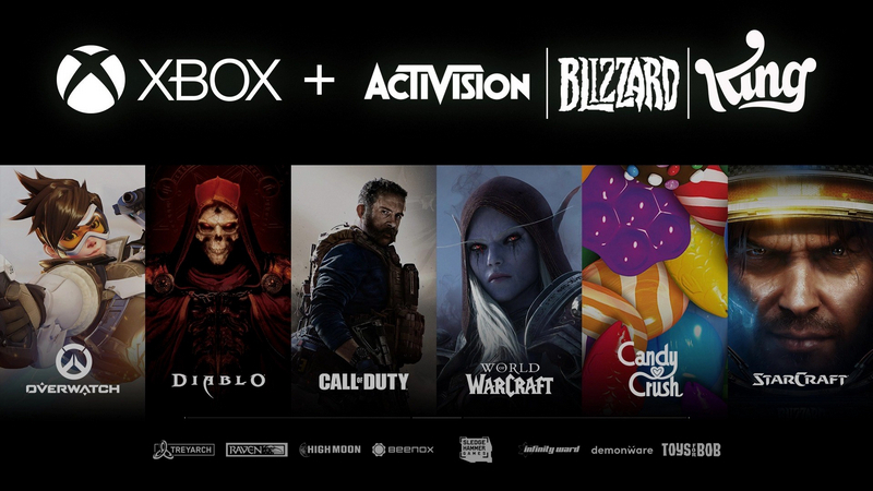 Microsoft и Activision договорились отодвинуть крайний срок для завершения слияния на 18 октября