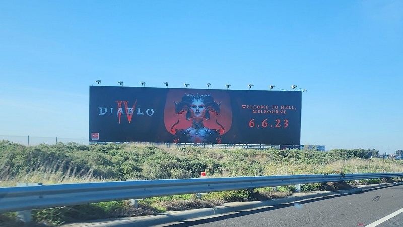 Пропаганда зла и сатанинской атрибутики: мельбурнская реклама Diablo IV с Лилит оскорбила местного христианина и вызвала кошмары у его детей