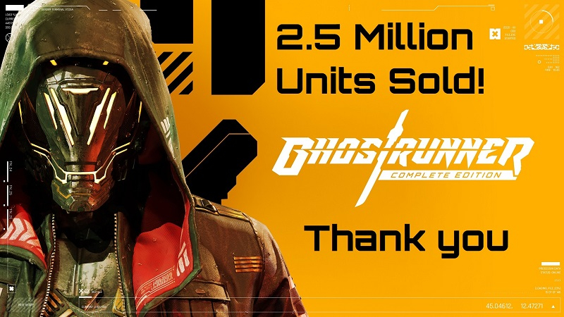Продажи киберпанкового слешера Ghostrunner превысили 2,5 млн копий