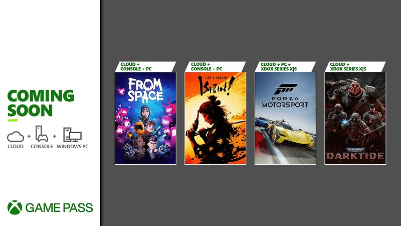 В библиотеку Game Pass добавили Gotham Knights, а Xbox-версия Warhammer 40,000: Darktide, Forza Motorsport и Like A Dragon: Ishin! на подходе