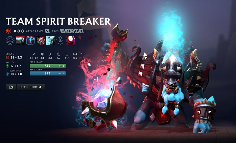 Valve изменила имя героя Dota 2 в честь победы Team Spirit на The International 2023 
