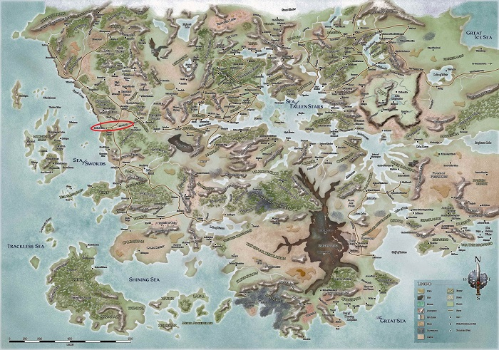 Фанат вычислил, где в мире Dungeons & Dragons происходят события Baldur's Gate 3 — это крошечный участок Фейруна 