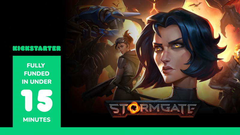 Игроки профинансировали стратегию Stormgate от бывших разработчиков Warcraft III и StarCraft II менее чем за 15 минут 