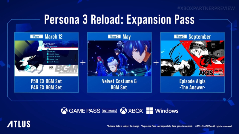 Atlus анонсировала сезонный абонемент для Persona 3 Reload — в него входит эпилог The Answer, который ждали фанаты 