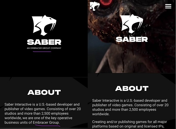 Похоже, Embracer Group всё-таки продала Saber Interactive — с сайта студии пропали упоминания владельца 