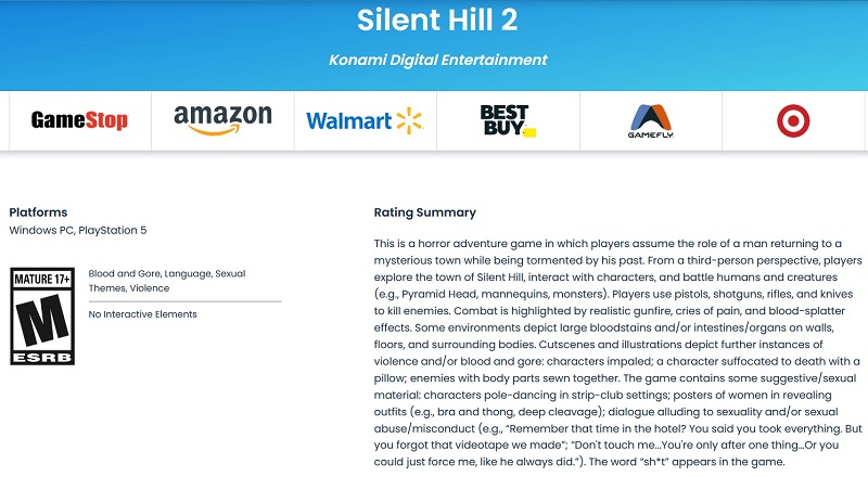 Регулятор рассекретил новый сюжетный контент в ремейке Silent Hill 2 
