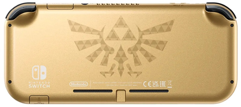Nintendo представила «золотую» консоль Switch Lite: Hyrule Edition в стиле The Legend of Zelda 