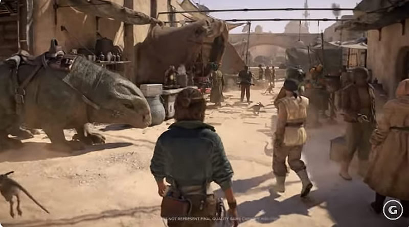 Ubisoft показала трейлер игры Star Wars: Outlaws 