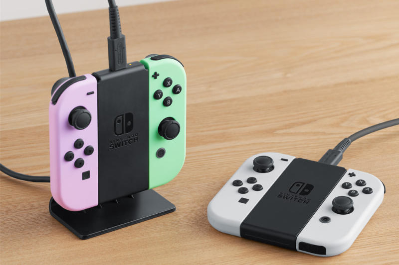 Nintendo представила зарядное устройство для контроллеров Joy-Con — через 7 лет после выхода Switch 