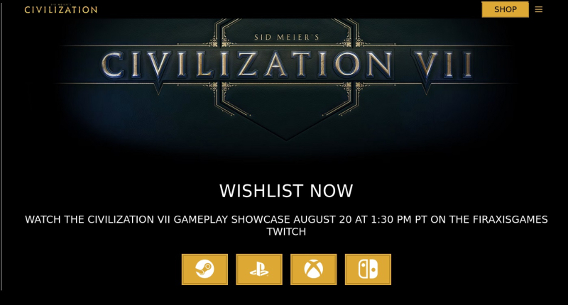 Официальный сайт 2K подтвердил дату полноценной демонстрации Sid Meier’s Civilization VII 