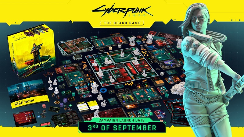 Фанаты профинансировали официальную настольную игру Cyberpunk 2077: The Board Game за 10 минут 